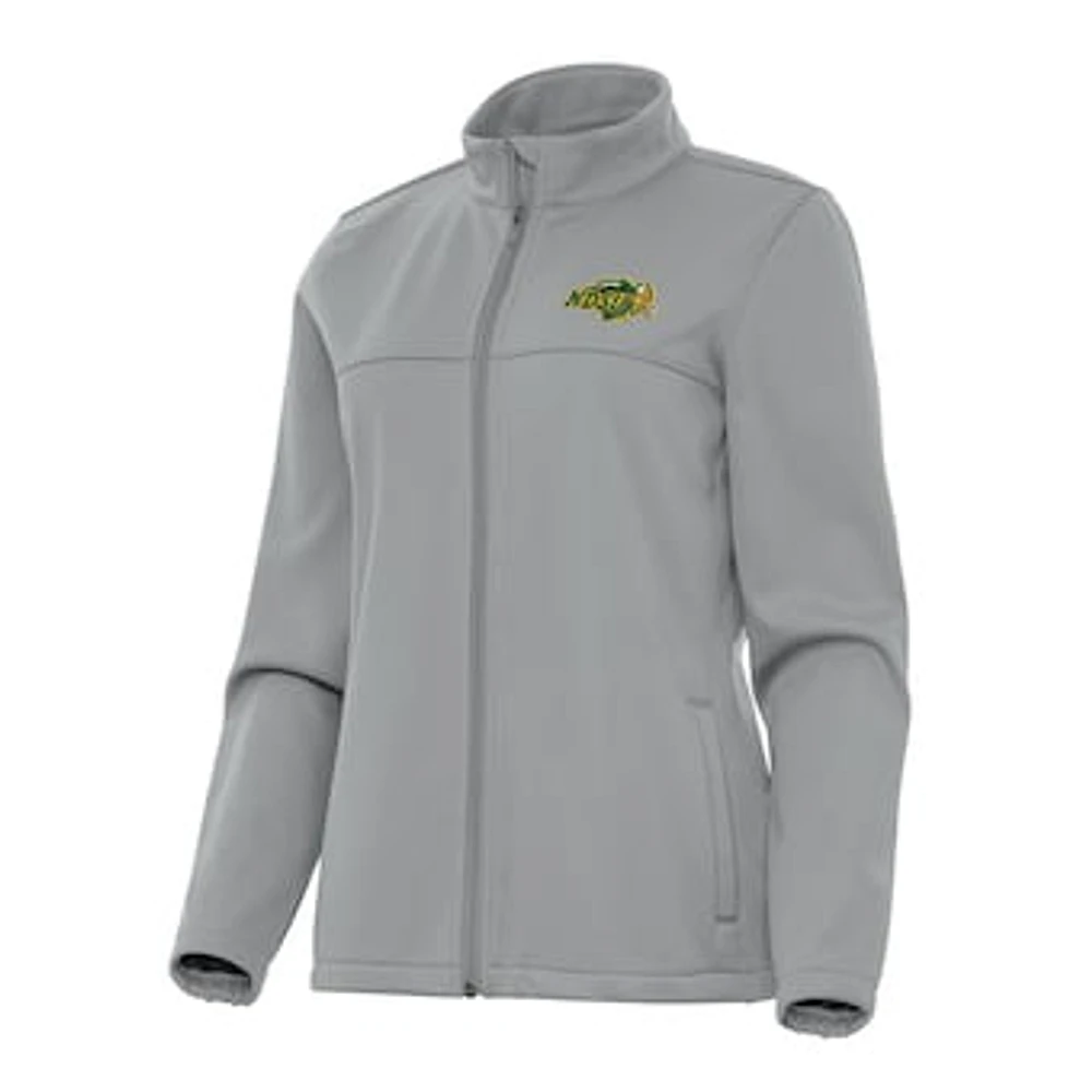 Women's Antigua NDSU Bison Links 2 Full-Zip Golf Jacket
