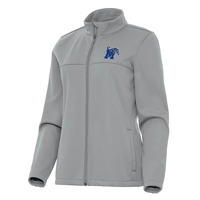 Women's Antigua Memphis Tigers Links 2 Full-Zip Golf Jacket