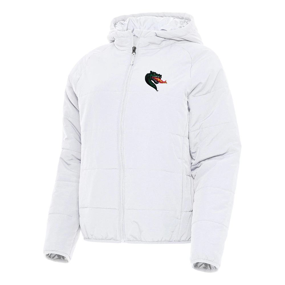 Women's Antigua UAB Blazers Universe Full-Zip Puffer Jacket