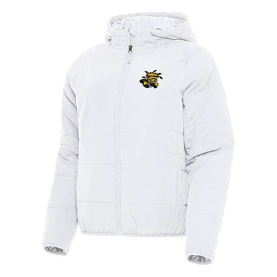 Women's Antigua Wichita State Shockers Universe Full-Zip Puffer Jacket