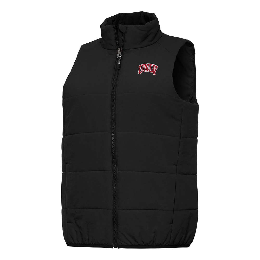 Women's Antigua Black UNLV Rebels Experience Full-Zip Vest