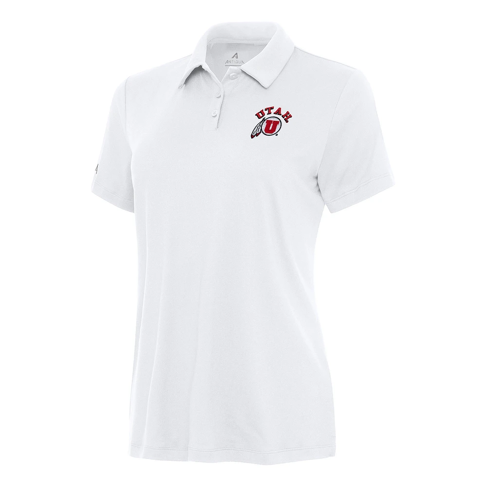 Women's Antigua Utah Utes Reprocess Polo