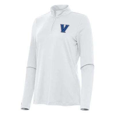Women's Antigua Villanova Wildcats Reprocess Quarter-Zip Top