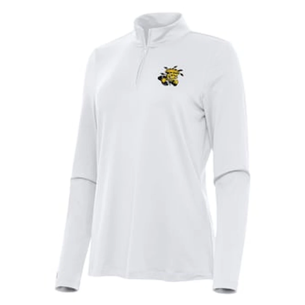 Women's Antigua Wichita State Shockers Reprocess Quarter-Zip Top