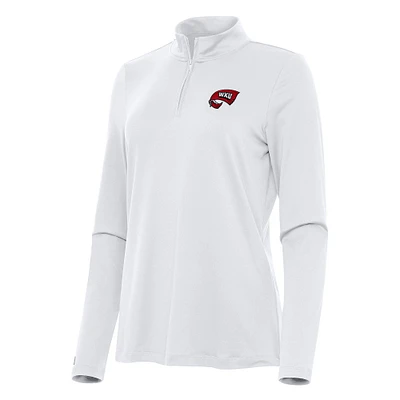 Women's Antigua Western Kentucky Hilltoppers Reprocess Quarter-Zip Top
