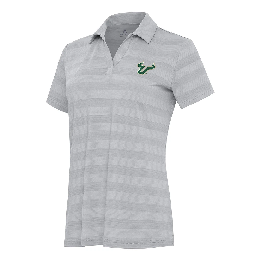 Women's Antigua South Florida Bulls Tunnel Polo