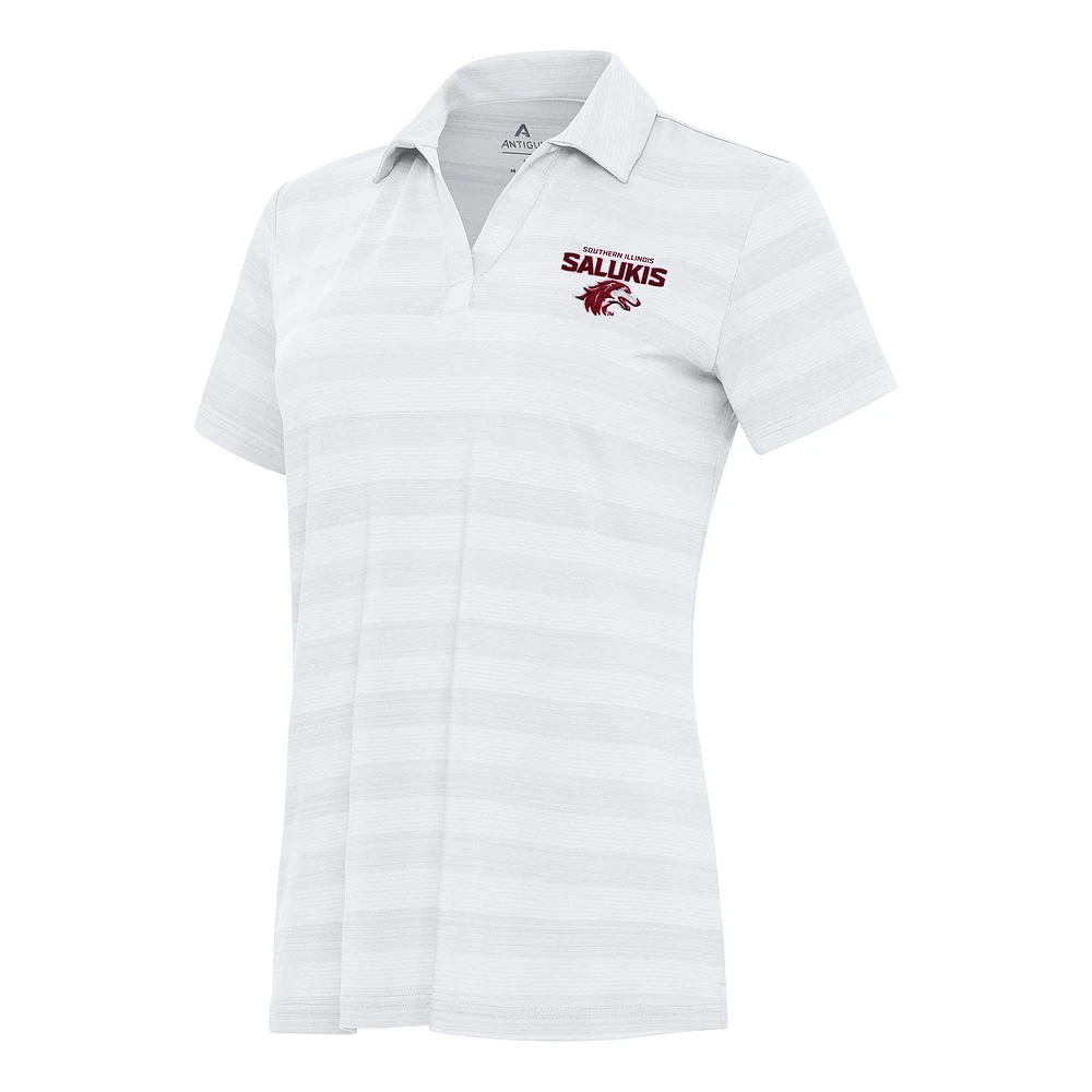 Women's Antigua Southern Illinois Salukis Tunnel Polo