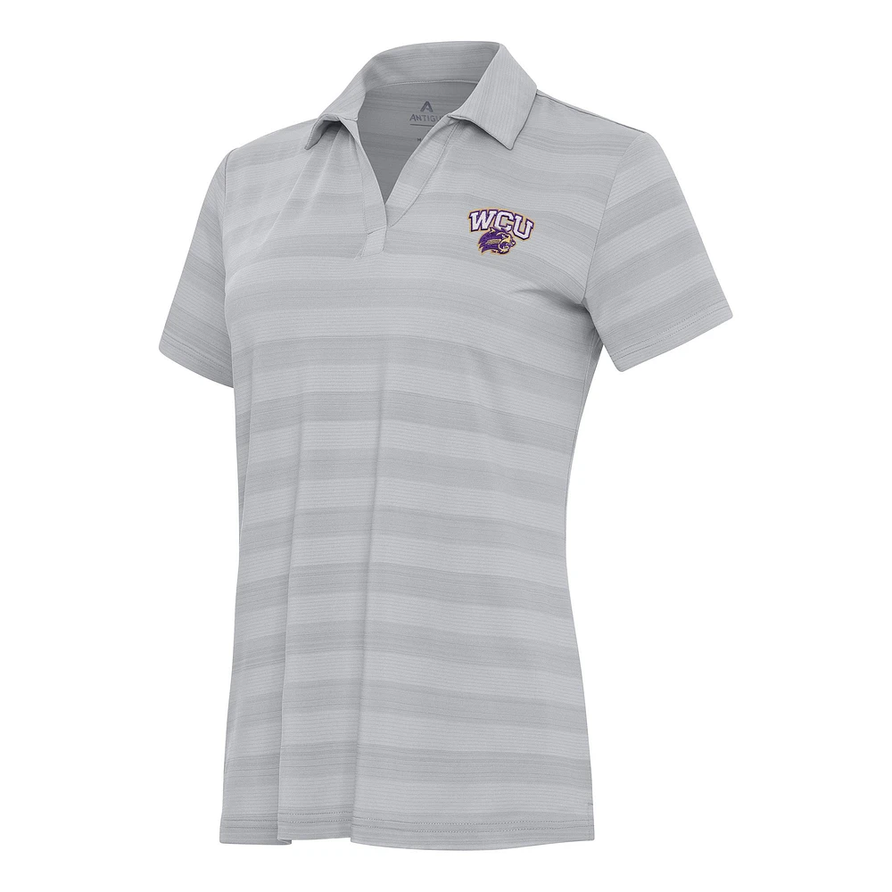 Women's Antigua Western Carolina Catamounts Tunnel Polo