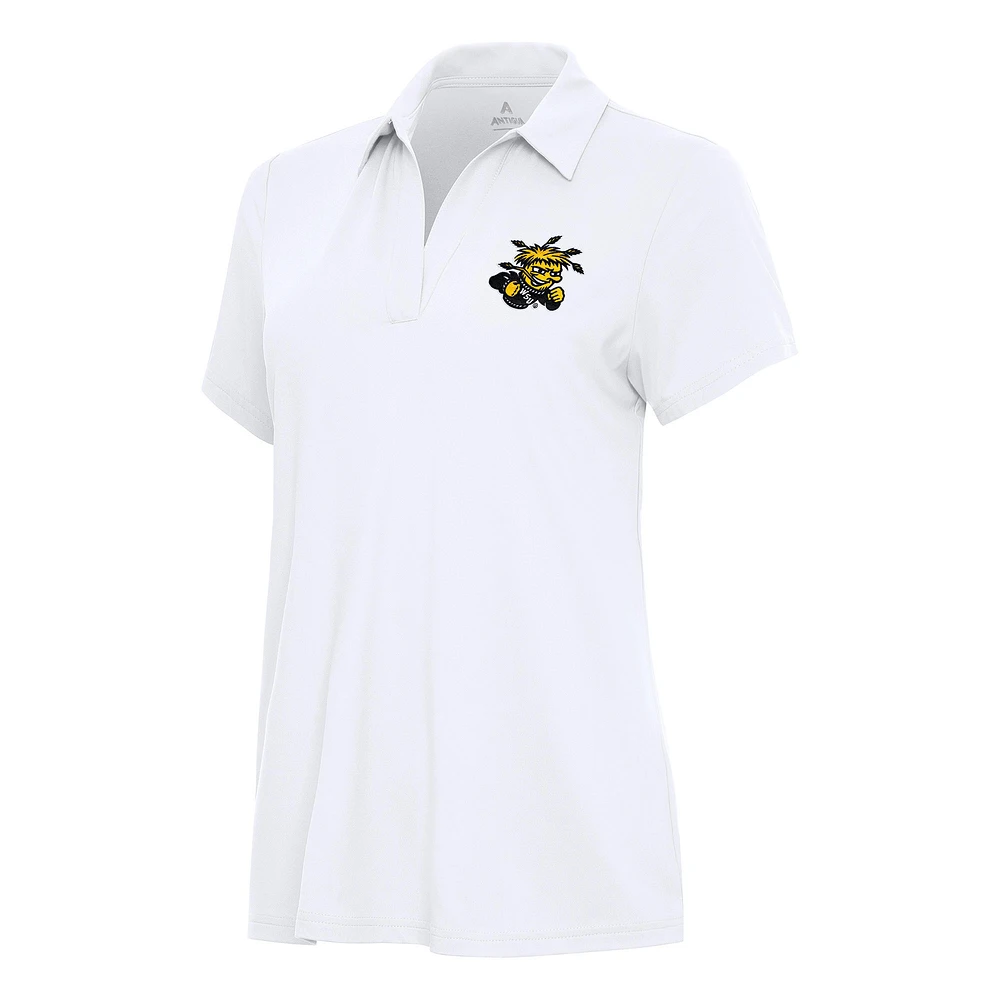 Women's Antigua White Wichita State Shockers Era Polo