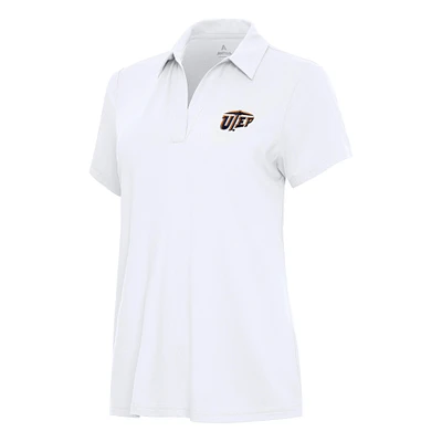 Women's Antigua White UTEP Miners Era Polo