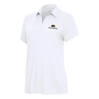 Women's Antigua White Southern Miss Golden Eagles Era Polo