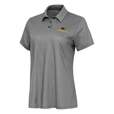 Women's Antigua  White/Black Southern Miss Golden Eagles Rings Polo