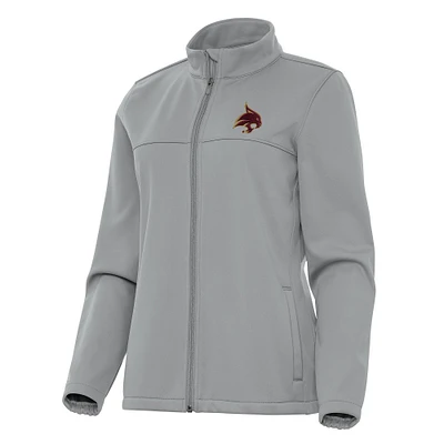 Women's Antigua Texas State Bobcats Links 2 Full-Zip Golf Jacket