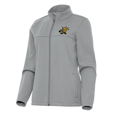 Women's Antigua Wichita State Shockers Links 2 Full-Zip Golf Jacket