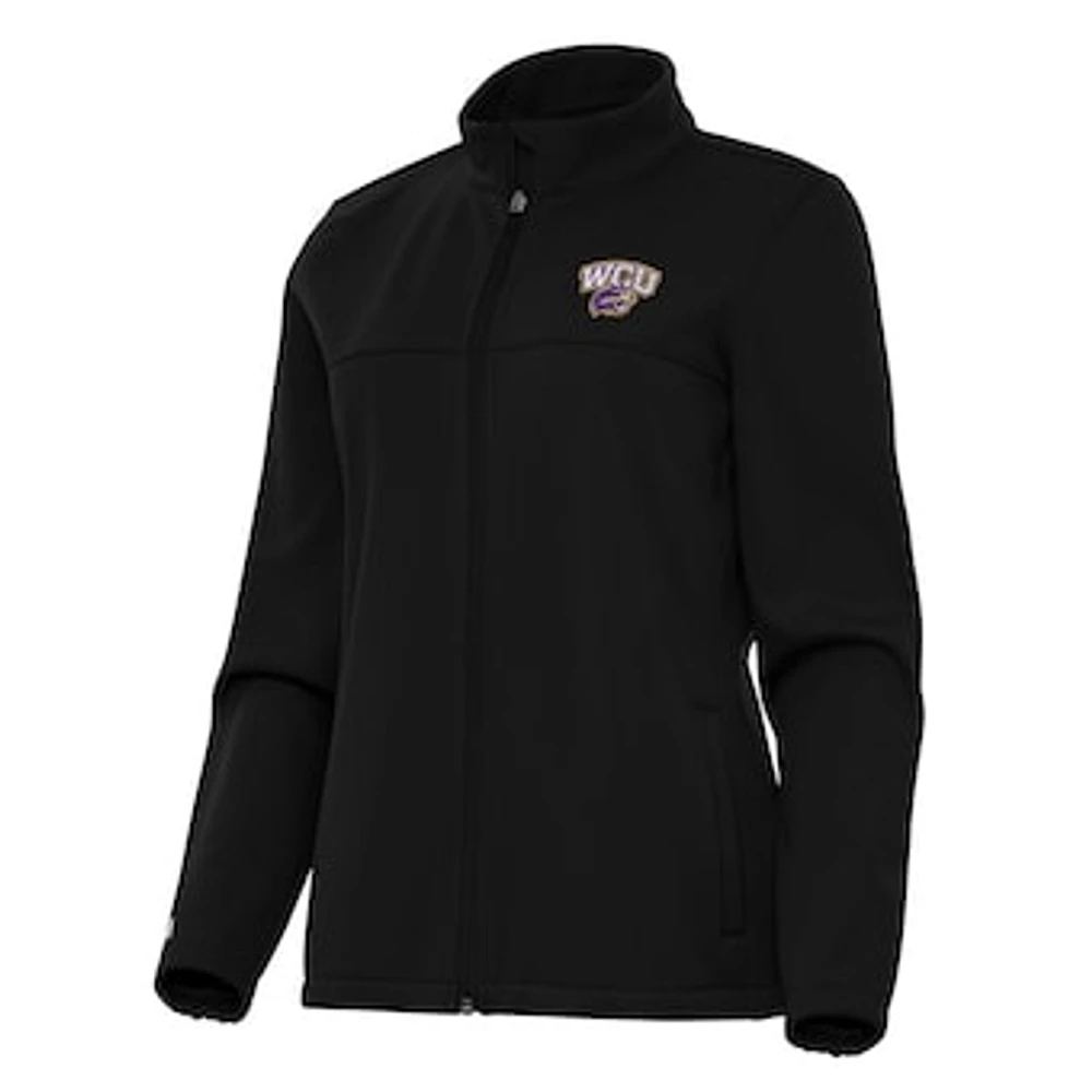 Women's Antigua Western Carolina Catamounts Links 2 Full-Zip Golf Jacket
