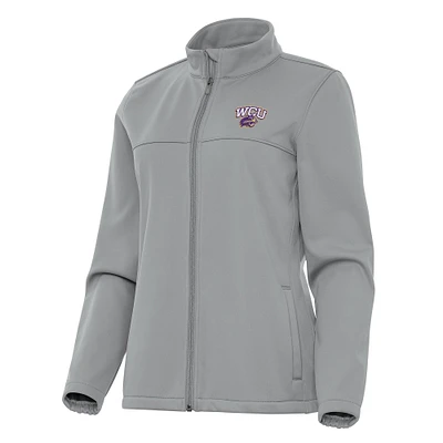 Women's Antigua Western Carolina Catamounts Links 2 Full-Zip Golf Jacket