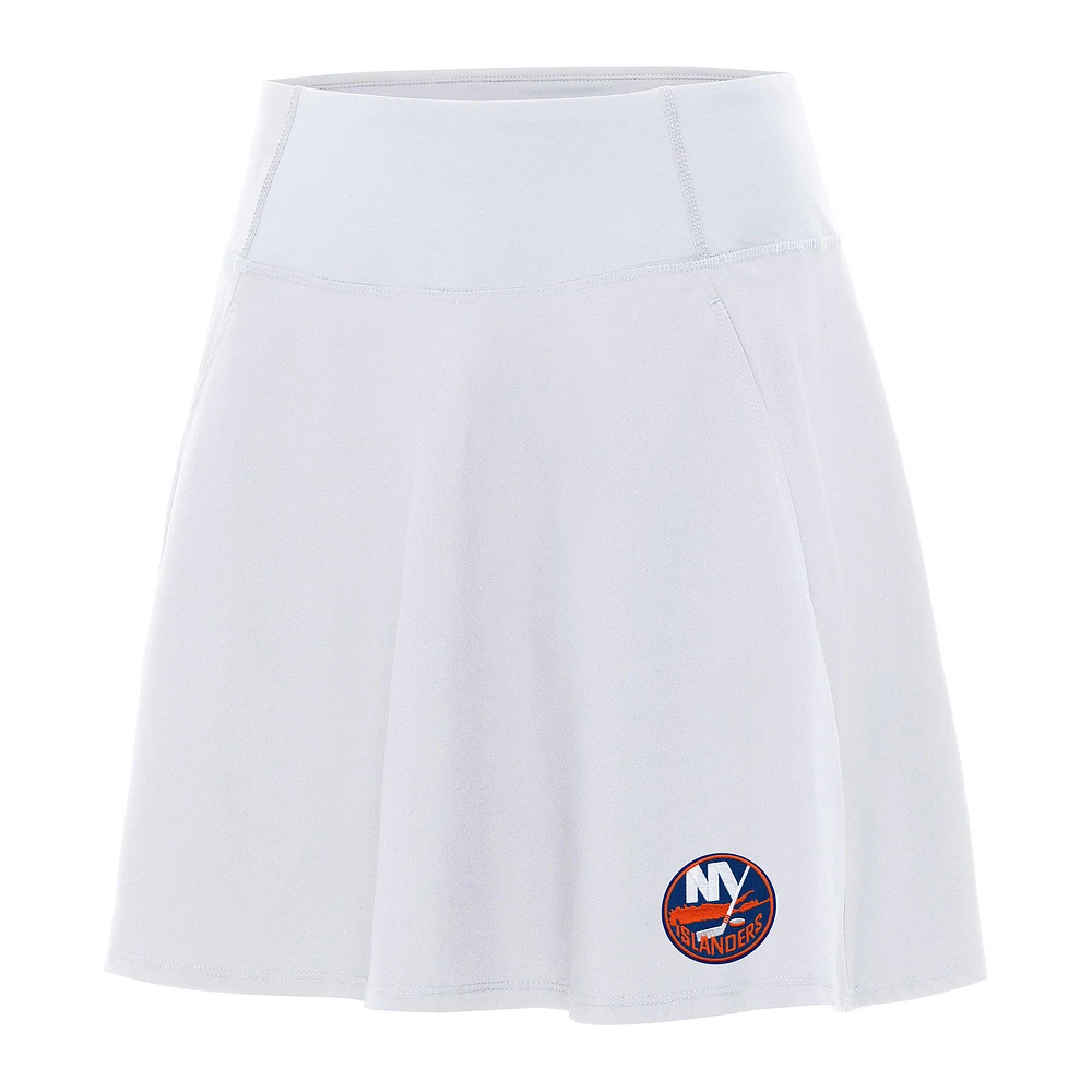 Women's Antigua White New York Islanders Chip Skort
