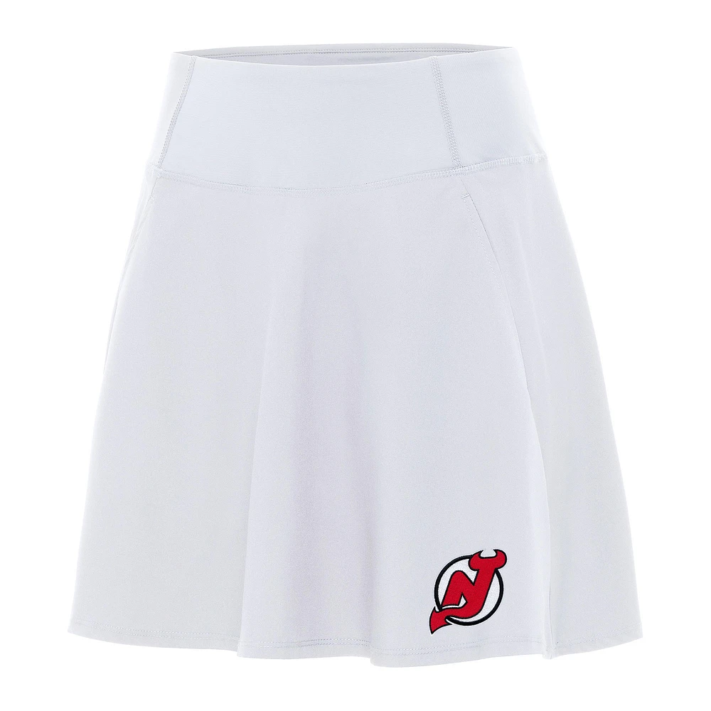 Women's Antigua White New Jersey Devils Chip Skort