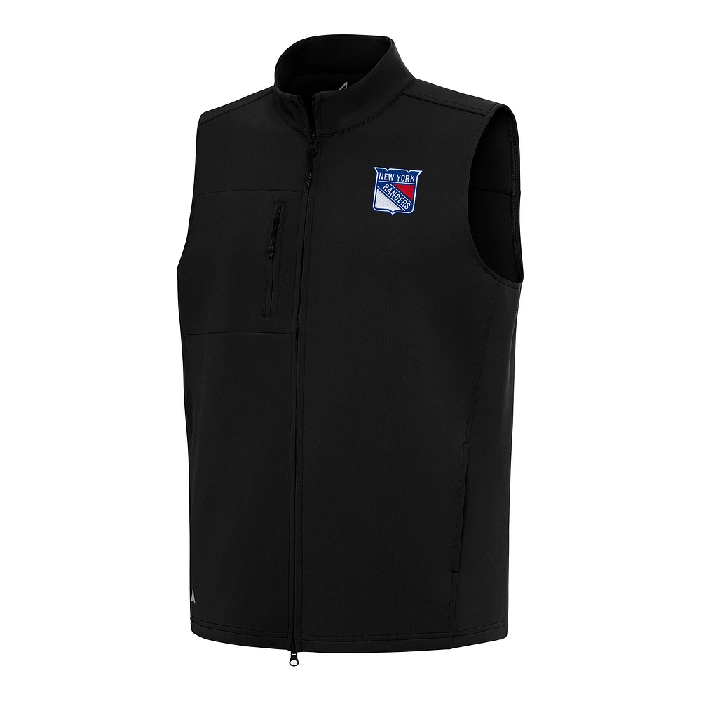 Men's Antigua New York Rangers Demand Full-Zip Vest