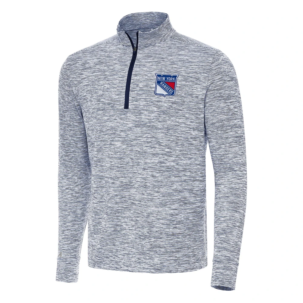 Men's Antigua Navy New York Rangers Cause Quarter-Zip Top