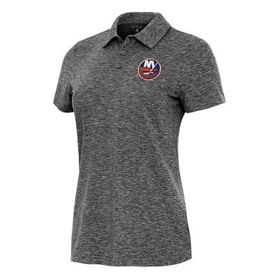 Women's Antigua Heather New York Islanders Matter Polo