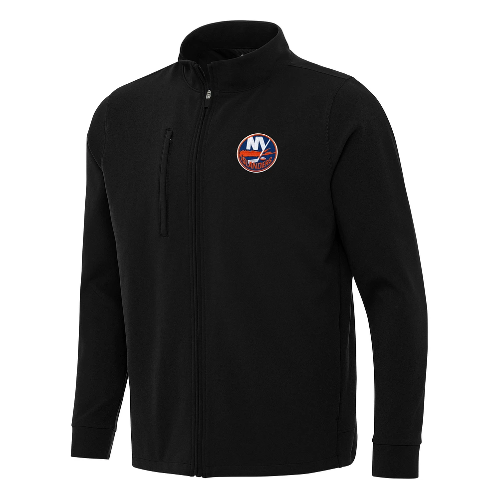 Men's Antigua New York Islanders Regard Full-Zip Jacket