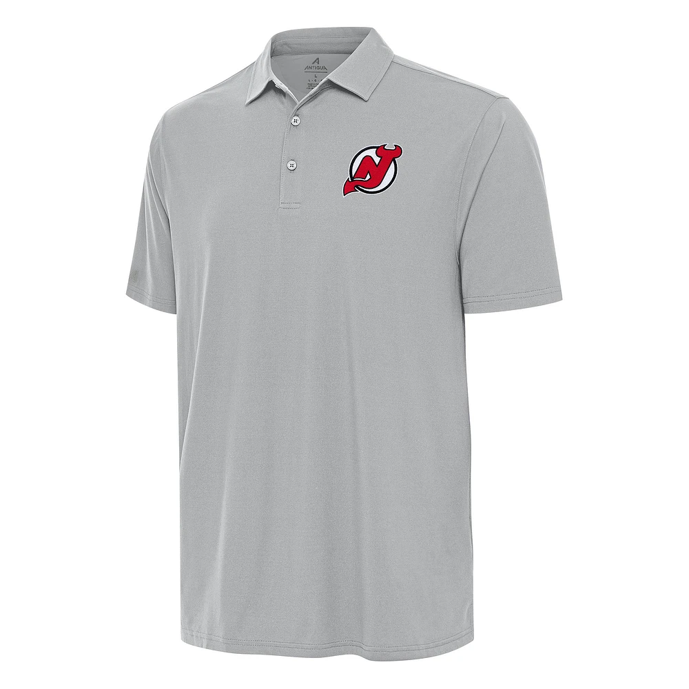Men's Antigua Gray New Jersey Devils Era Polo