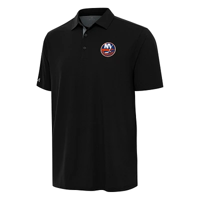 Men's Antigua Black New York Islanders Era Polo