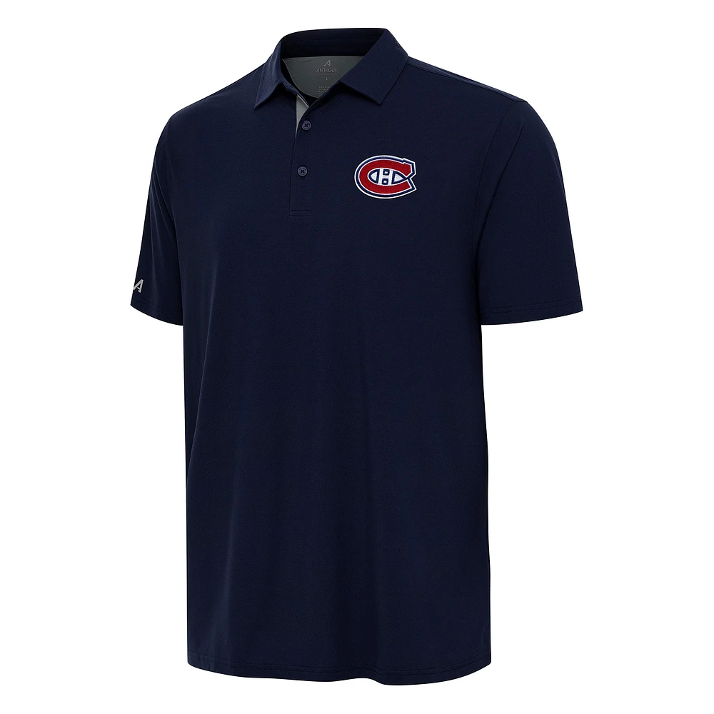 Men's Antigua Navy Montreal Canadiens Era Polo