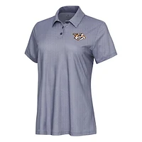 Women's Antigua  White Nashville Predators Rings Polo