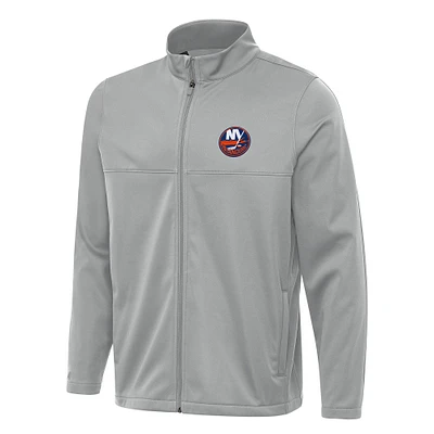 Men's Antigua New York Islanders Links 2 Full-Zip Golf Jacket