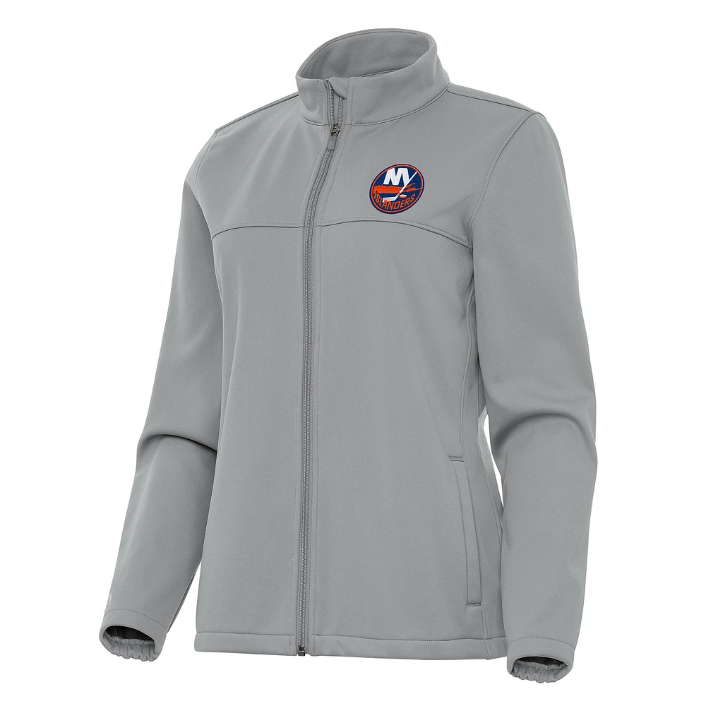 Women's Antigua New York Islanders Links 2 Full-Zip Golf Jacket