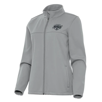 Women's Antigua Los Angeles Kings Links 2 Full-Zip Golf Jacket