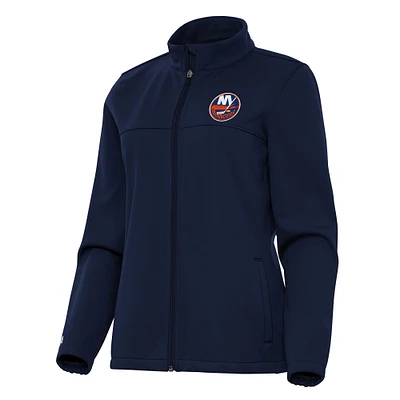 Women's Antigua Navy New York Islanders Links 2 Full-Zip Golf Jacket