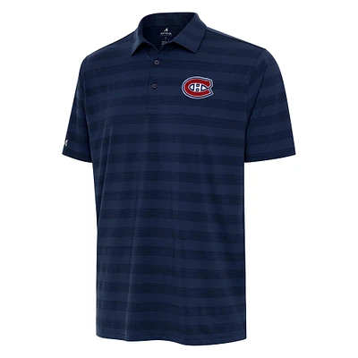 Men's Antigua Navy Montreal Canadiens Big & Tall Tunnel Polo