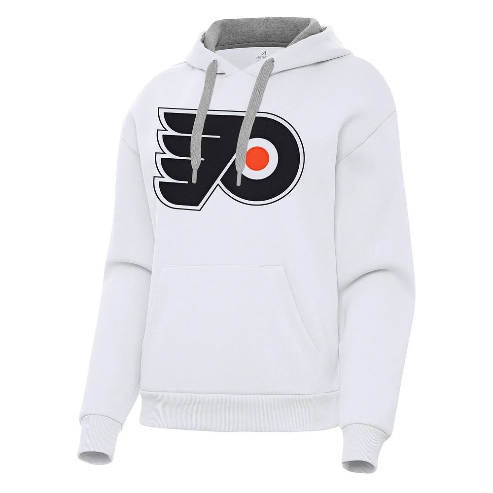 Women's Antigua Philadelphia Flyers Victory Pullover Hoodie