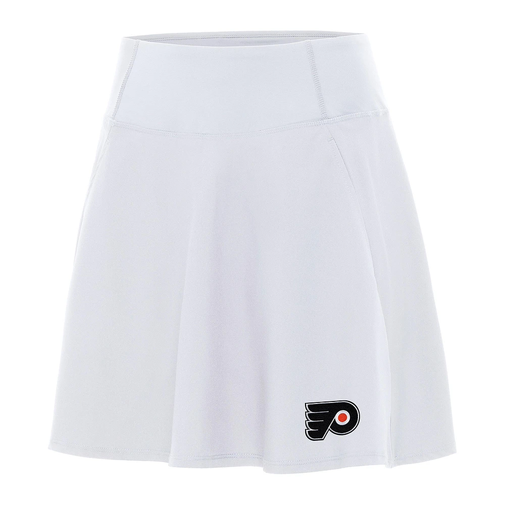 Women's Antigua White Philadelphia Flyers Chip Skort