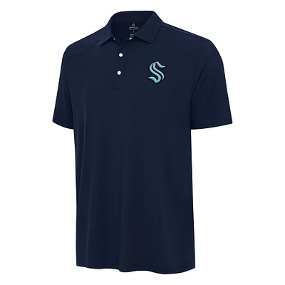 Men's Antigua Navy Seattle Kraken Western Polo
