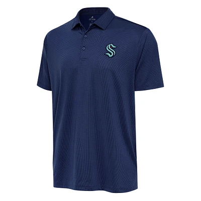 Men's Antigua Navy Seattle Kraken Big & Tall Ellipse Polo