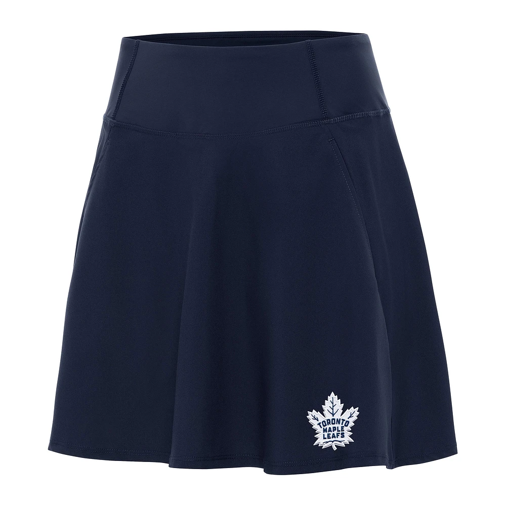 Women's Antigua Navy Toronto Maple Leafs Chip Skort