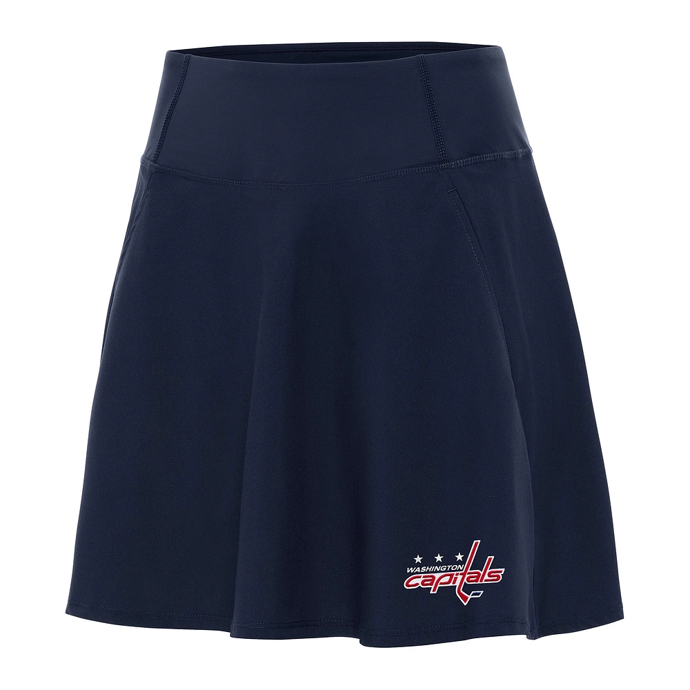 Women's Antigua Navy Washington Capitals Chip Skort