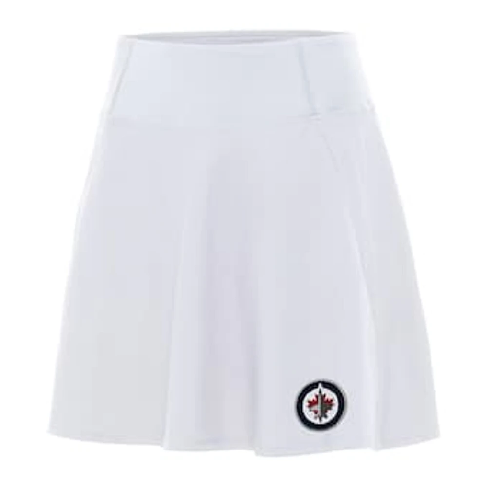 Women's Antigua White Winnipeg Jets Chip Skort