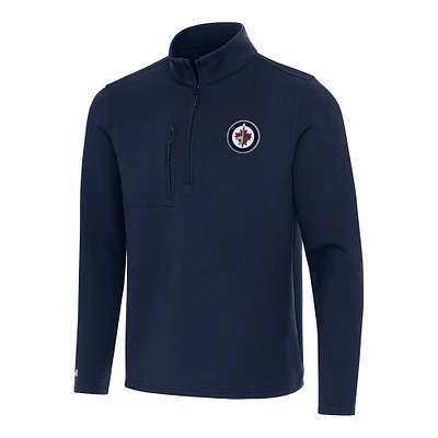 Men's Antigua Navy Winnipeg Jets Insider Quarter-Zip Top
