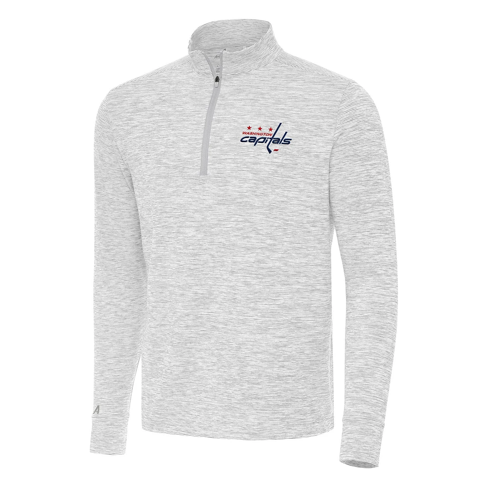 Men's Antigua Washington Capitals Cause Quarter-Zip Top