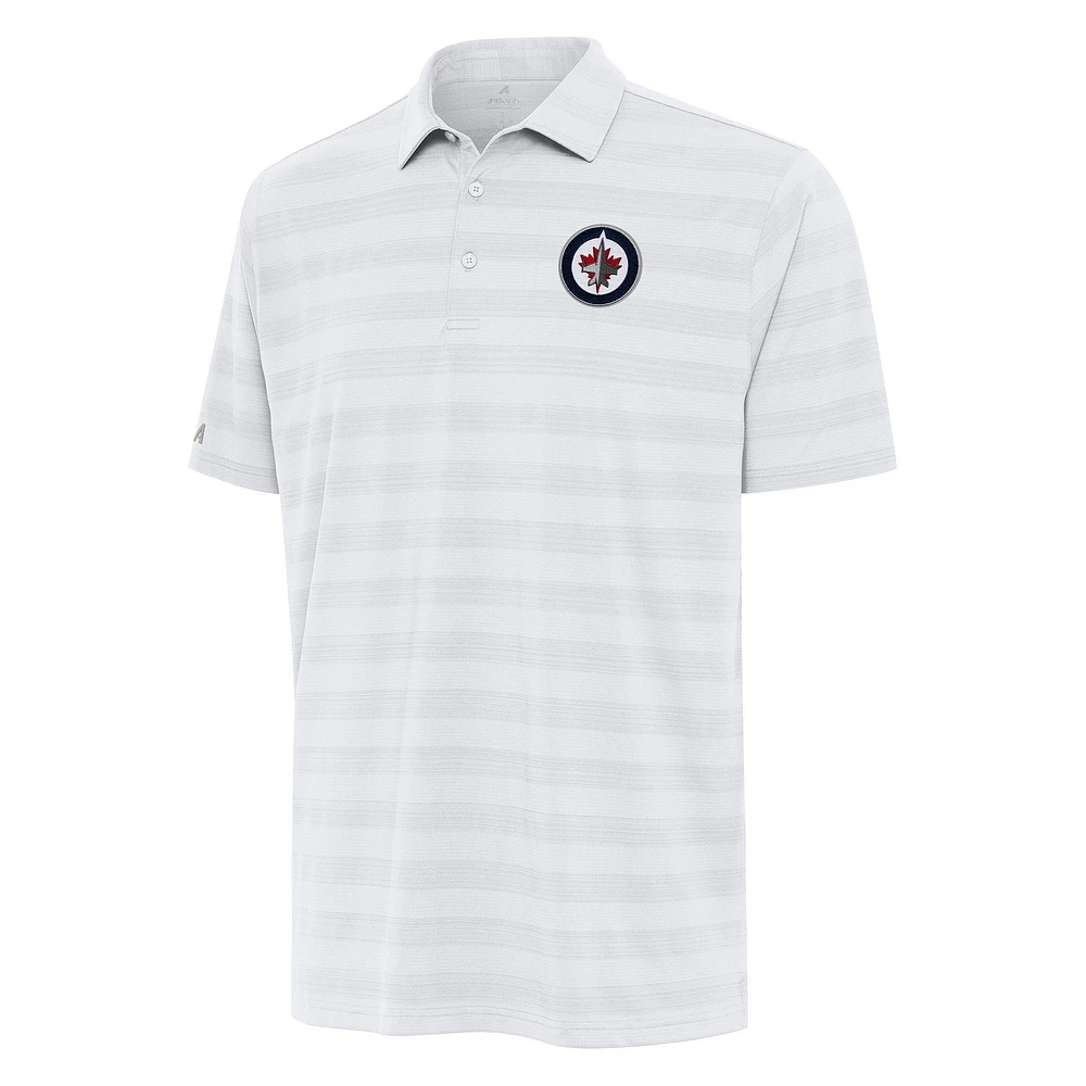 Men's Antigua Winnipeg Jets Tunnel Polo