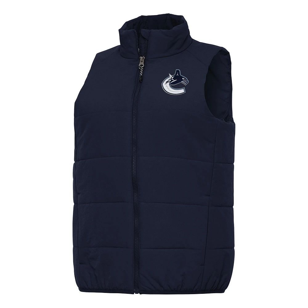 Women's Antigua Navy Vancouver Canucks Experience Full-Zip Vest
