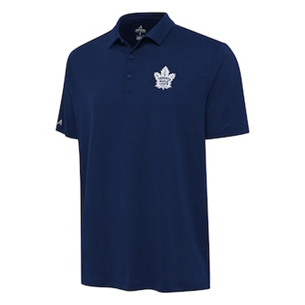 Men's Antigua Navy Toronto Maple Leafs Reprocess Polo