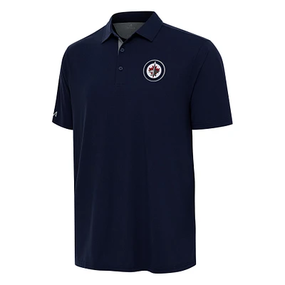 Men's Antigua Navy Winnipeg Jets Era Polo