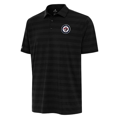 Men's Antigua Winnipeg Jets Big & Tall Tunnel Polo
