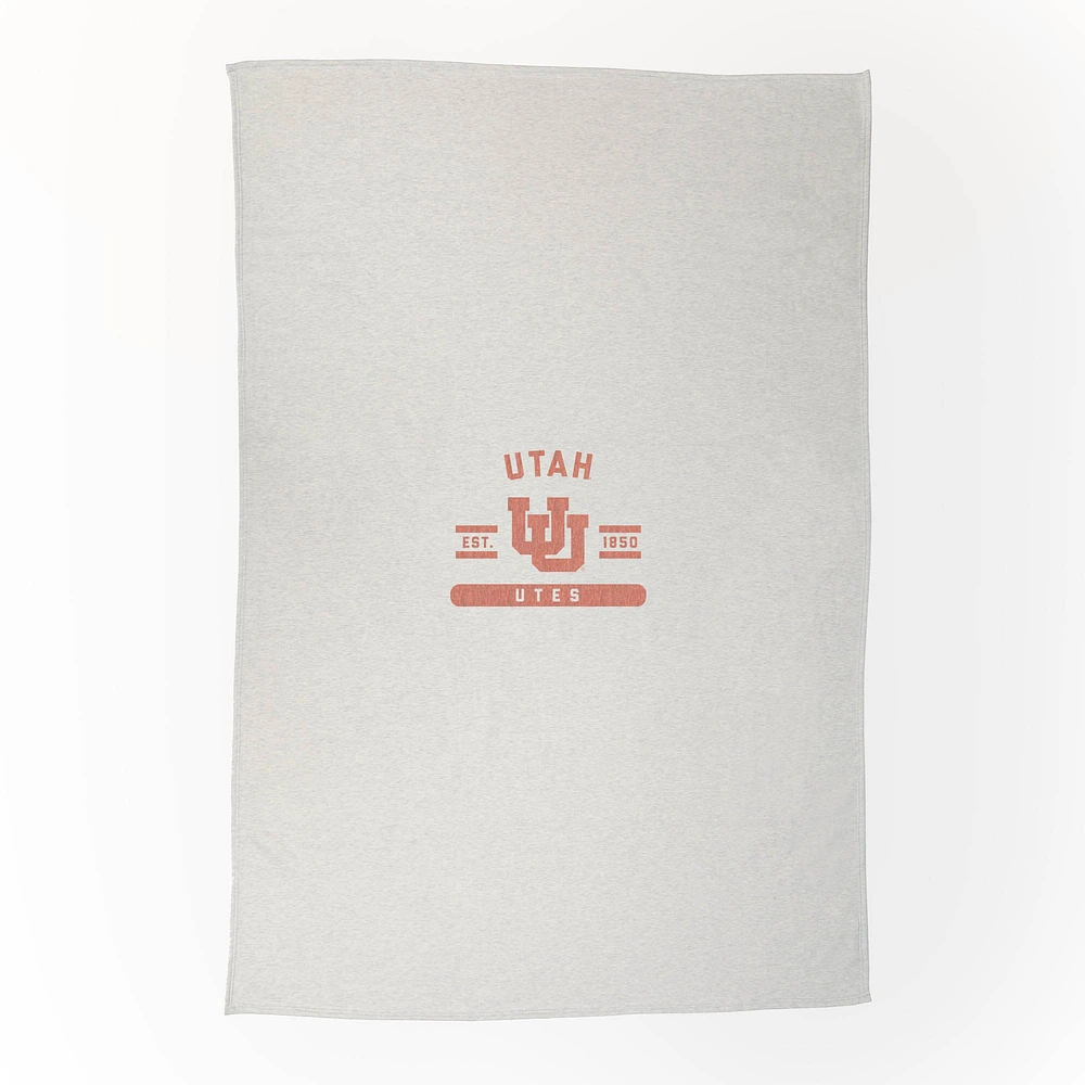 Utah Utes 54" x 84" Sweatshirt Blanket